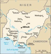 nigeria map