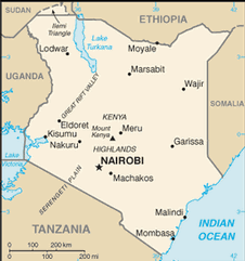 Map Kenya